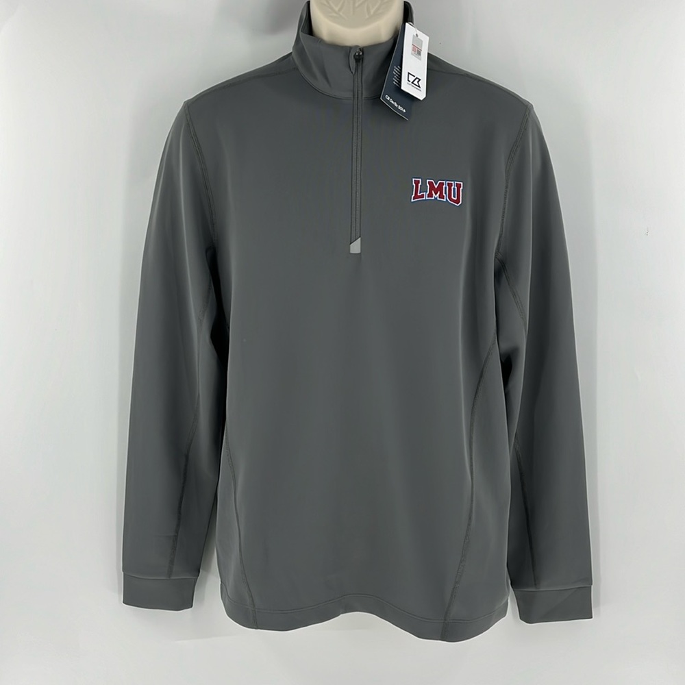 CUTTER & BUCK LMU Men’s Gray DryTec Jacket Size Small NWT